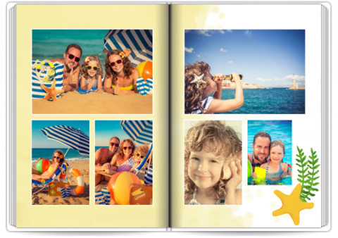 Fotokniha Premium A4 na výšku Slunečné léto