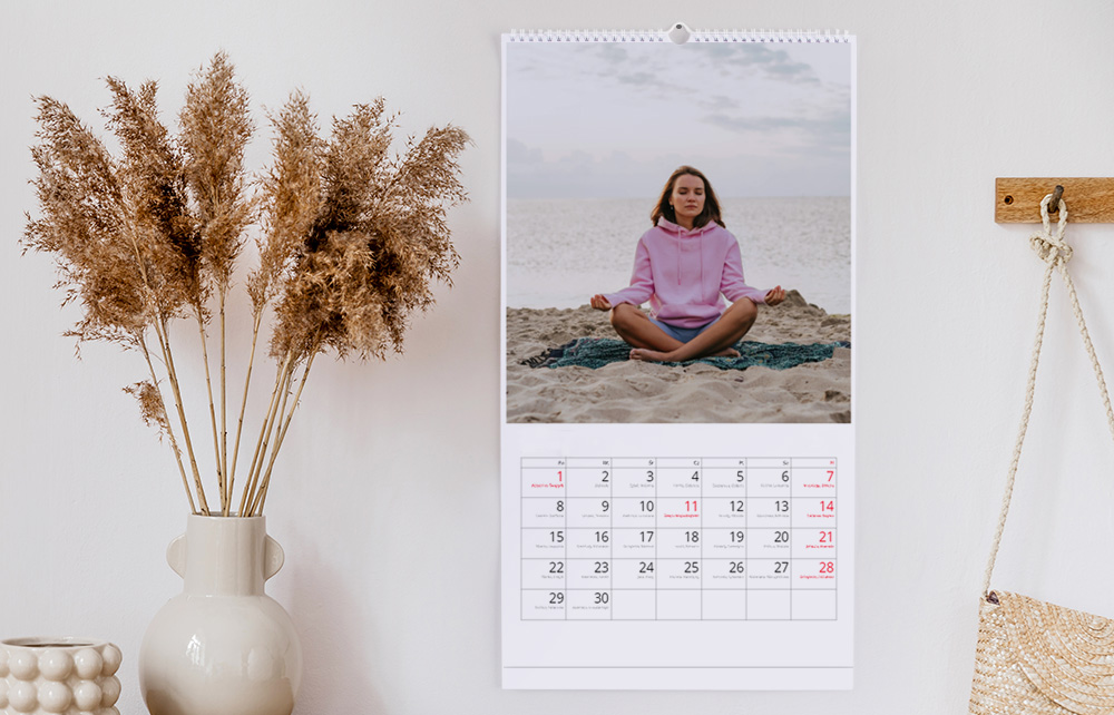 Großer Kalender mit eigenen Fotos selbst gestalten