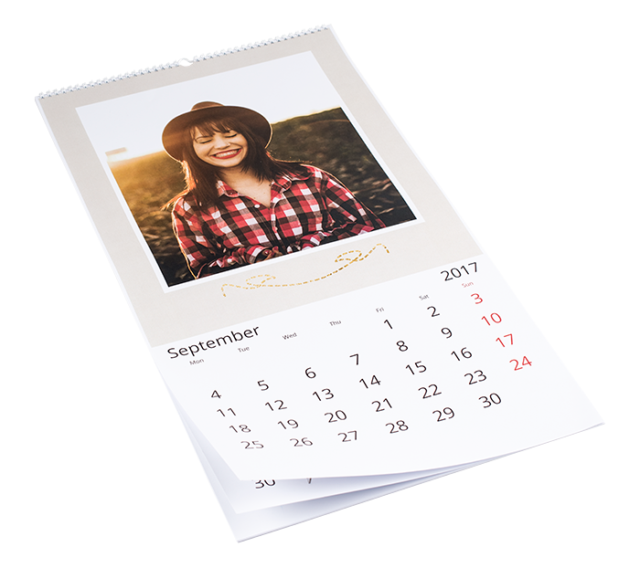 Photo Calendar 13x24 inches create your personalized calendar online