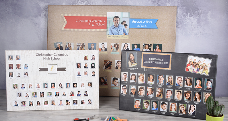 Fotolienzos escolares – varios formatos y plantillas