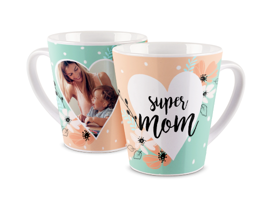 super mom emblem, super mom mug