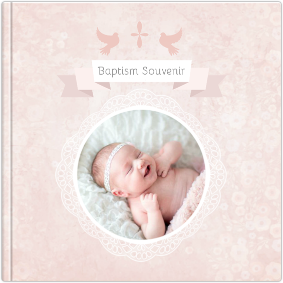 Baptism photo hot sale album ideas