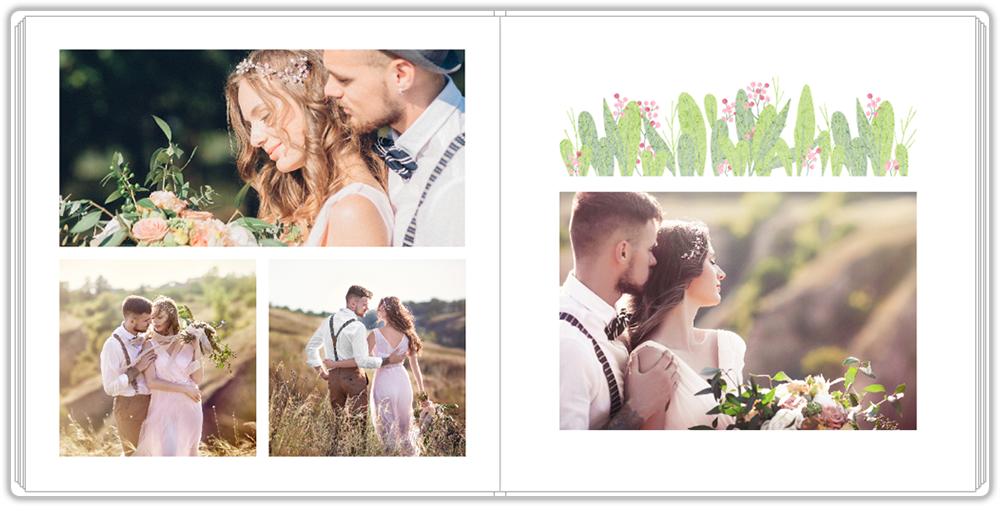 Wedding Photo Album Travel Personalized Photo Album Leather