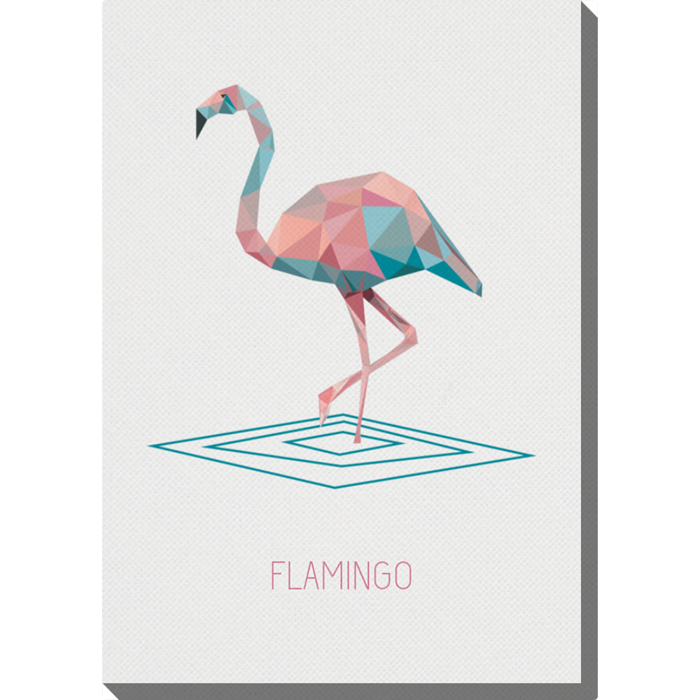 Fotoleinwand Flamingo Colorland De