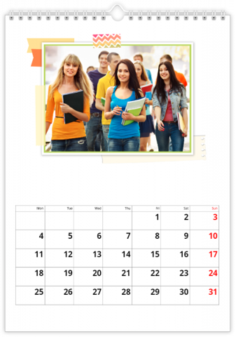 Fotokalendoriai A3 Vertikalus Klasės kronika
