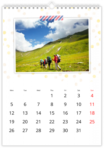 Fotokalendoriai A3 Vertikalus LAIŚKAS