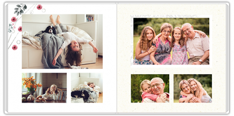 Luxe Fotoalbum 15x15 Cadeau voor grootouders
