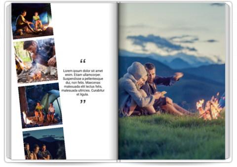 Editor Nieuw maanjaar Onvergetelijk Klassiek Fotoboek: A5, A4 staand & liggend, A3, 20x20 cm, 24x24 cm, 30x30  cm | Colorland NL NL
