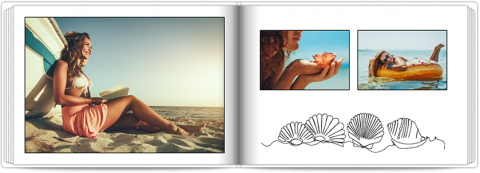 Photo Book Exclusive A4 Landscape Holidays in Croatia