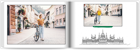 Photo Book Exclusive A4 Landscape Holidays in Hungary
