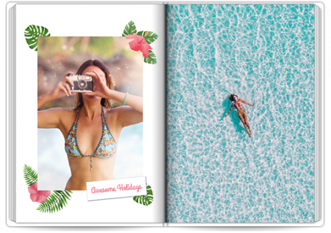 Premium Fotoboek A4 Staand Tropische vakantie
