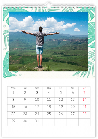 Fotokalendoriai A4 Vertikalus Atostogų monstras