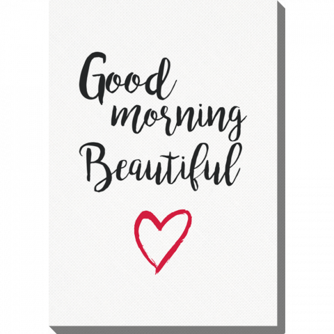 Photo mug Good Morning Beautiful | Colorland UK