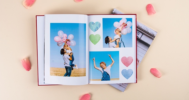 creando: Idee per San Valentino: album fotografico