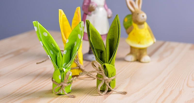 Coniglietto pasquale - decorazioni per la tavola di Pasqua